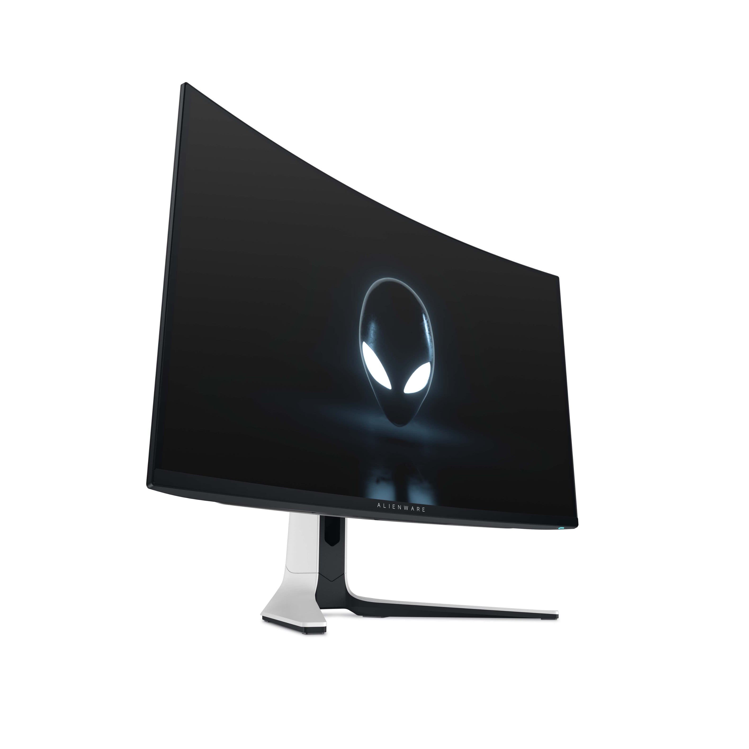 Alt View 29. Alienware - AW3225QF 31.6" QD-OLED Curved 4K UHD 240Hz .03-ms G-SYNC Gaming Monitor with HDR (HDMI, USB-C) - Lunar Light.