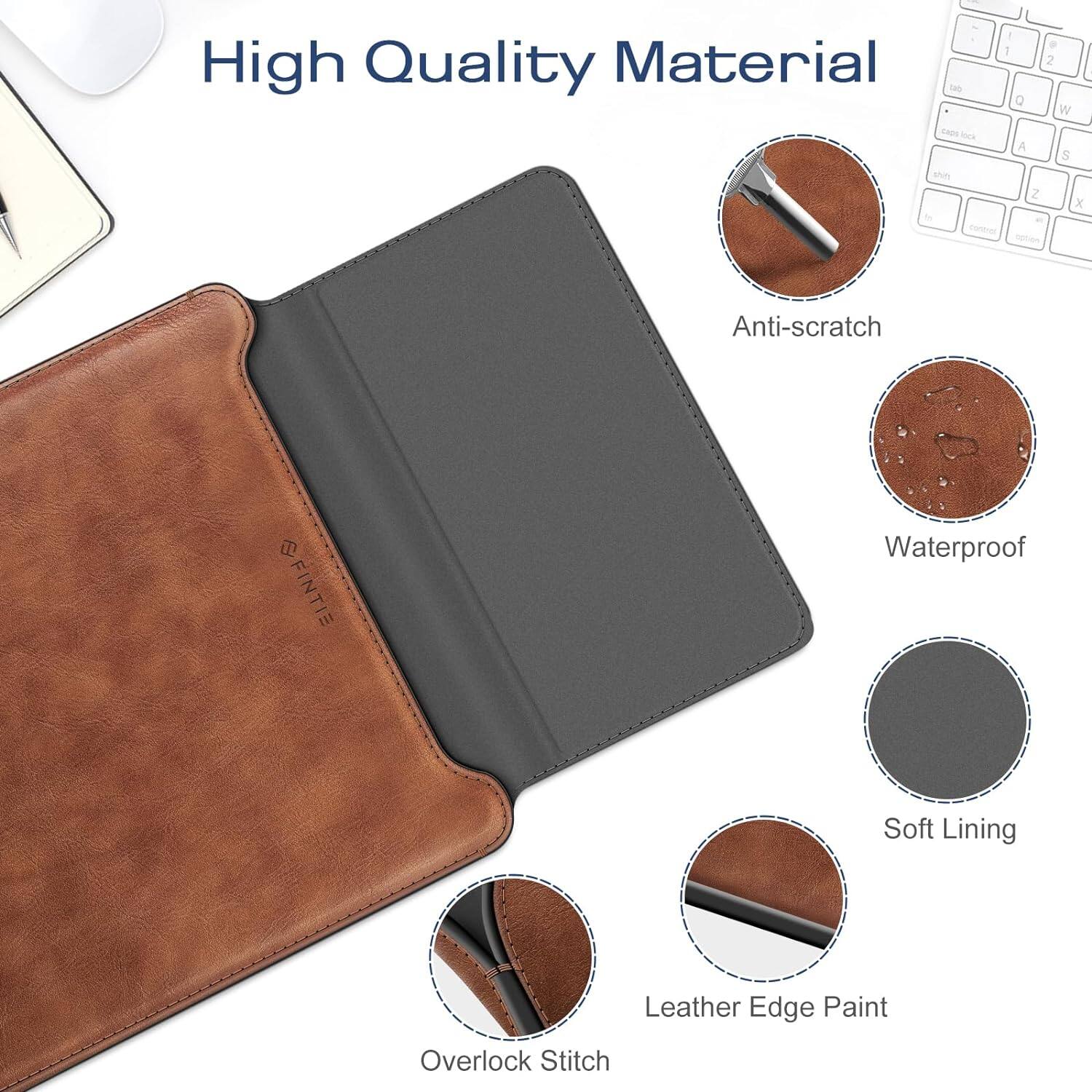 High Quality Material

- Anti-scratch
- Waterproof
- Soft Lining
- Leather Edge Paint
- Overlock Stitch