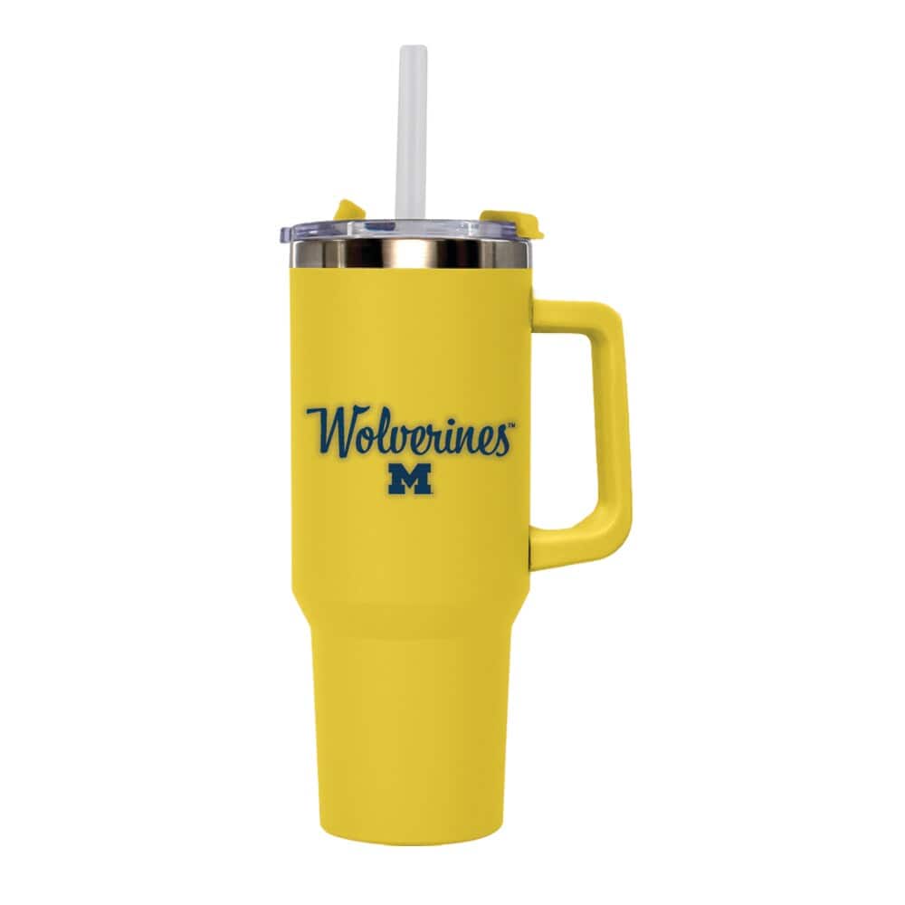 The Memory Company - Michigan Wolverines 40oz. Single Hit Bling Tumbler - Maize price history on PriceWatchPro
