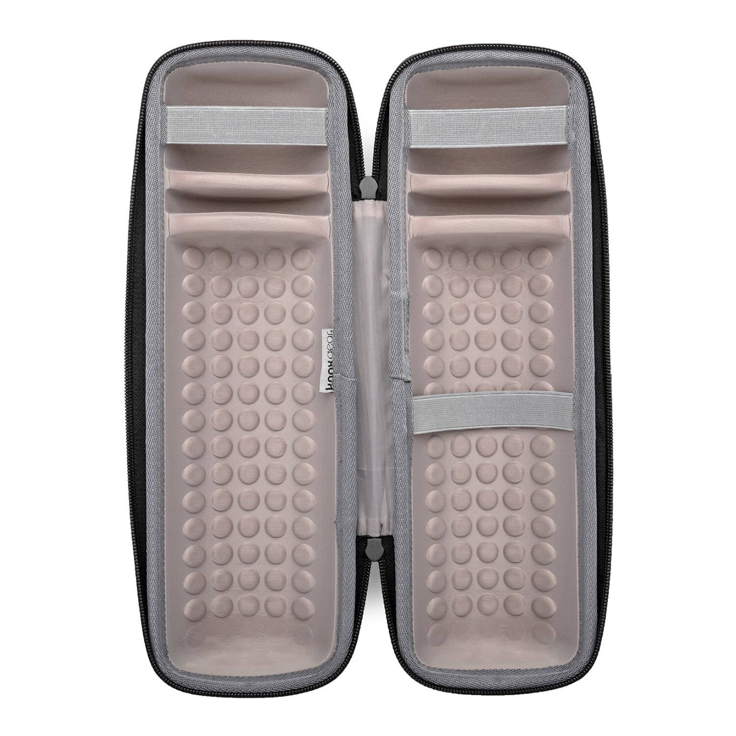 Left. Knox - Knox Gear Hard Case for Ultimate Ears MEGABOOM 3 Portable Bluetooth Speaker - Black.