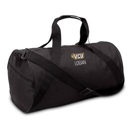 Chad & Jake - VCU Rams Primary Personalized Duffel Bag - Black