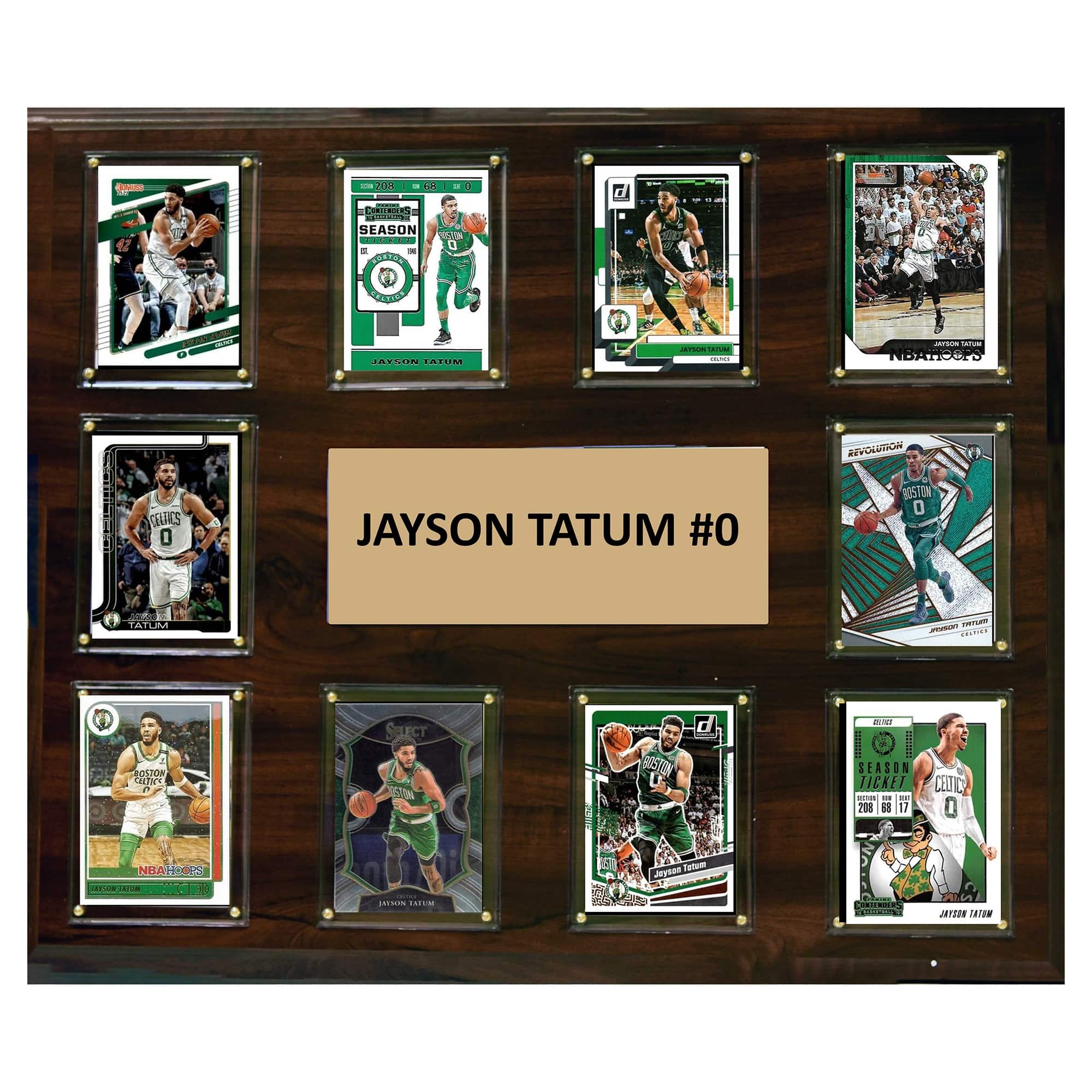 "C&I Collectibles - Jayson Tatum Boston Celtics 15"" x 18"" Trading Card Plaque - Multicolor" price history on PriceWatchPro