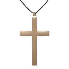 Underwraps - Monk Cross Necklace Adult Costume Accessory - Gold
