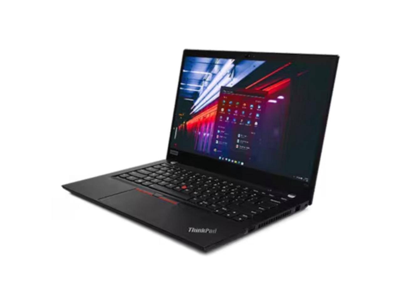 Alt View 2. Lenovo - Refurbished Lenovo ThinkPad T14 Gen 2 i5-1145G7 32GB 256GB SSD 14" FHD Touch Win 11 Pro - Black.