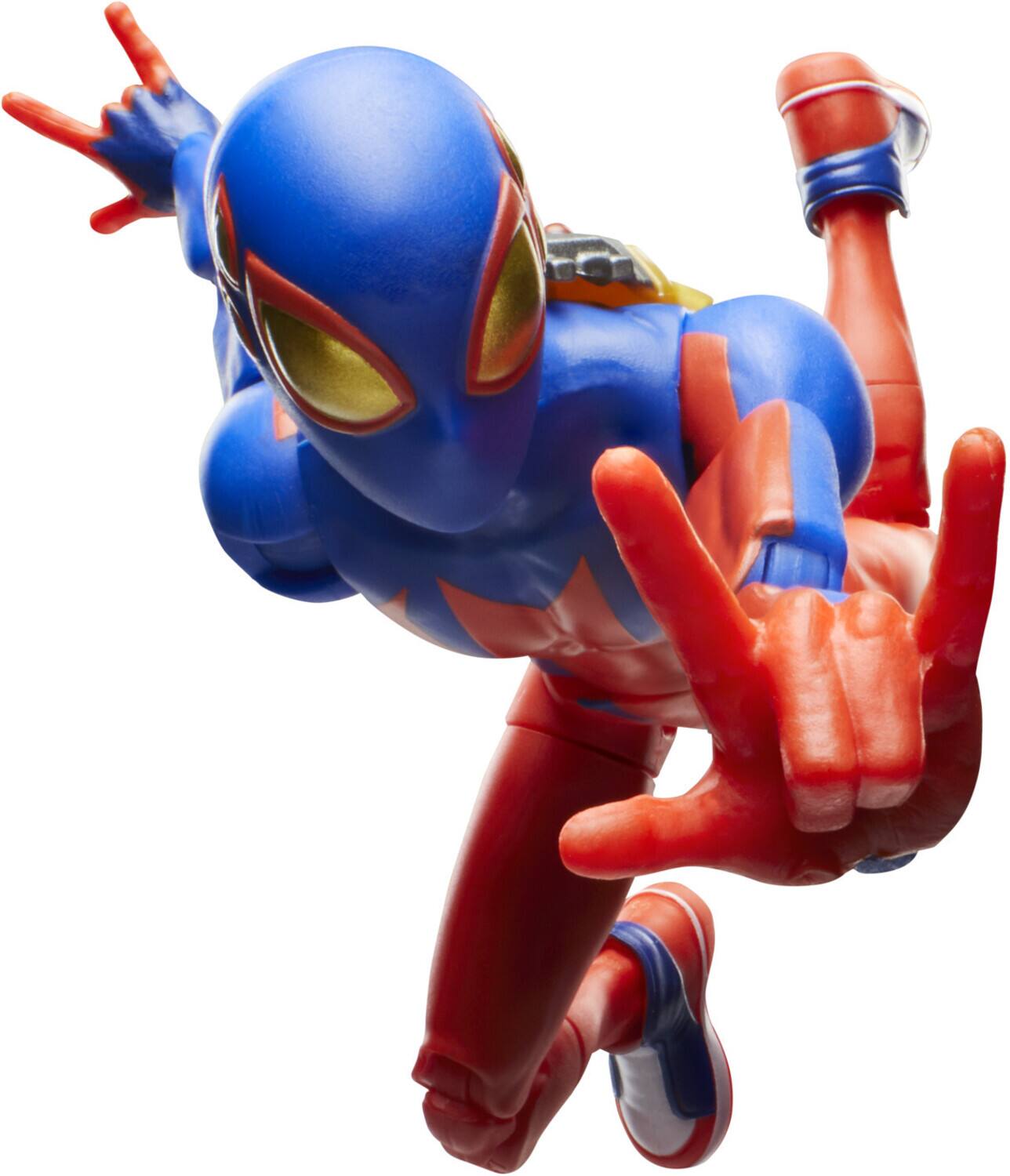 Alt View 4. Hasbro - Hasbro Collectibles - Spider-Man Retro Comics - Marvel Legends - Spider-Boy Action Figure  - COLLECTABLES - Multicolor.