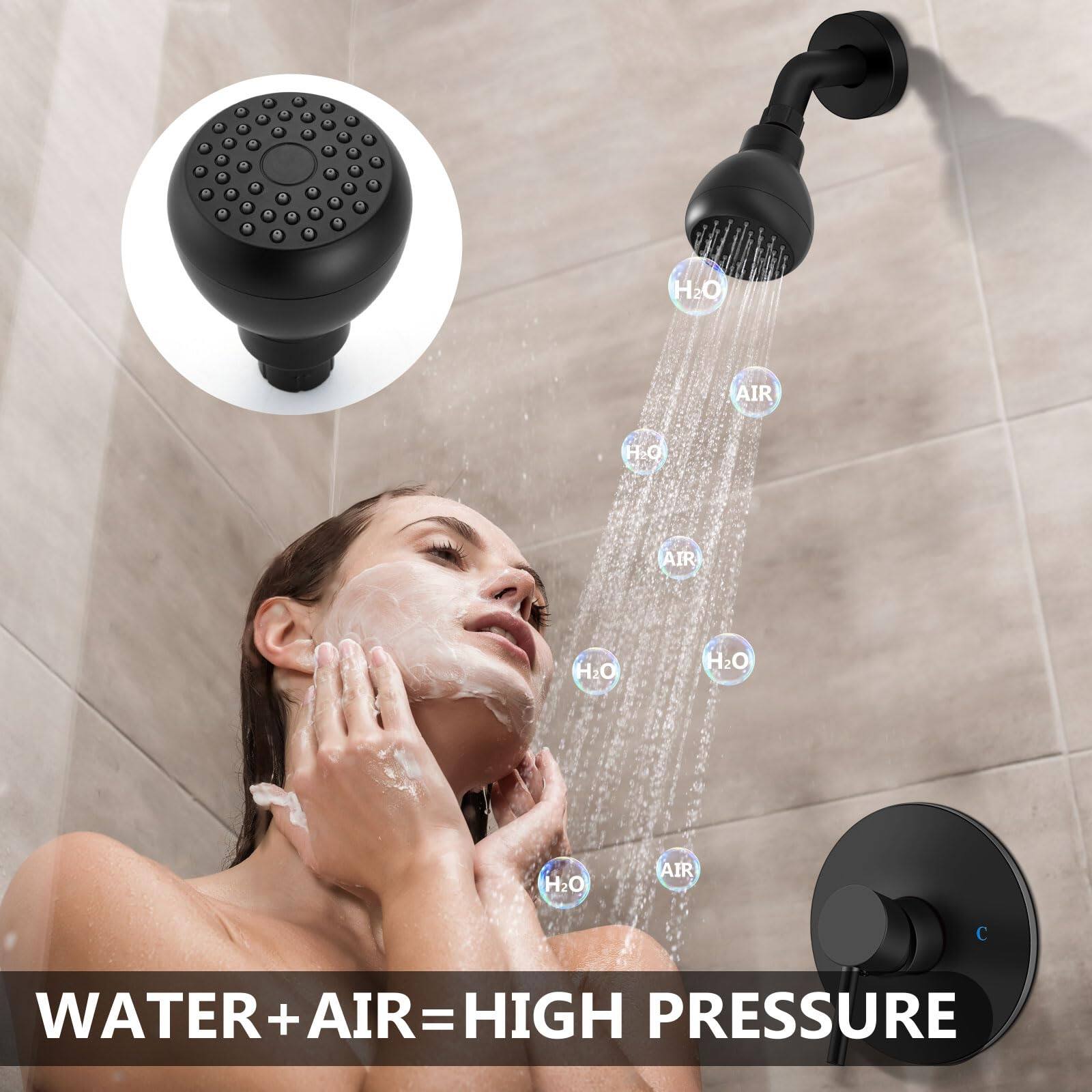 WATER + AIR = HIGH PRESSURE