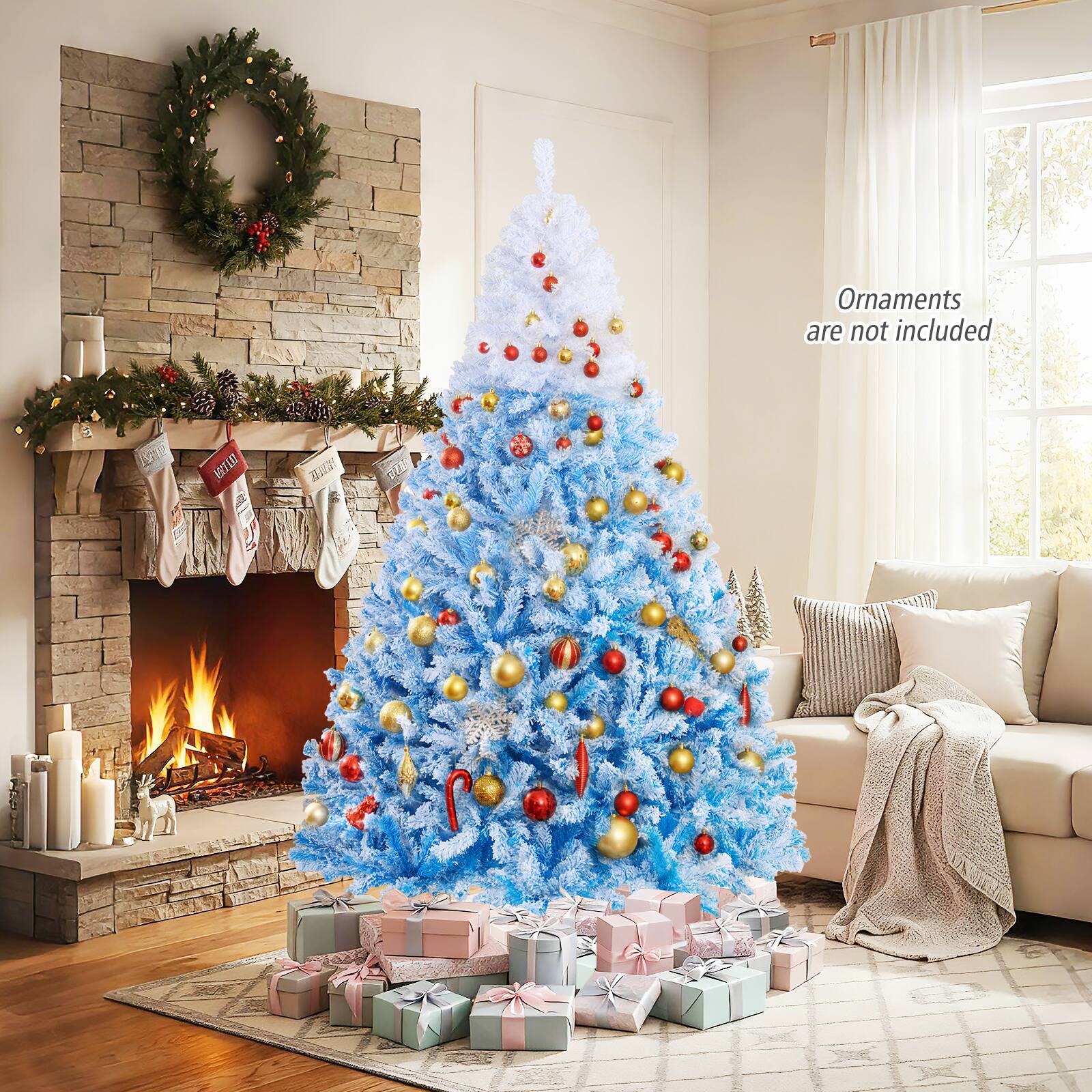 Ornaments are not included