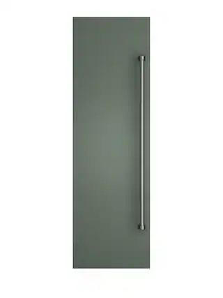 Front. Viking - 24"W Column Door Panel w/Pro-style handle - Eucalyptus.