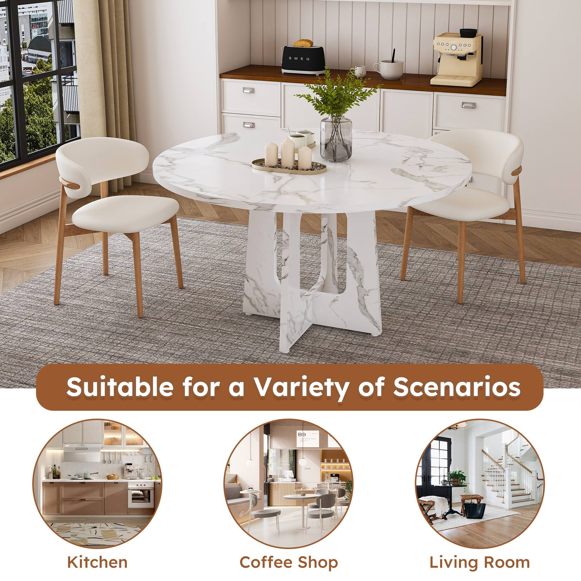 Suitable for a Variety of Scenarios

Kitchen  
Coffee Shop  
Living Room
