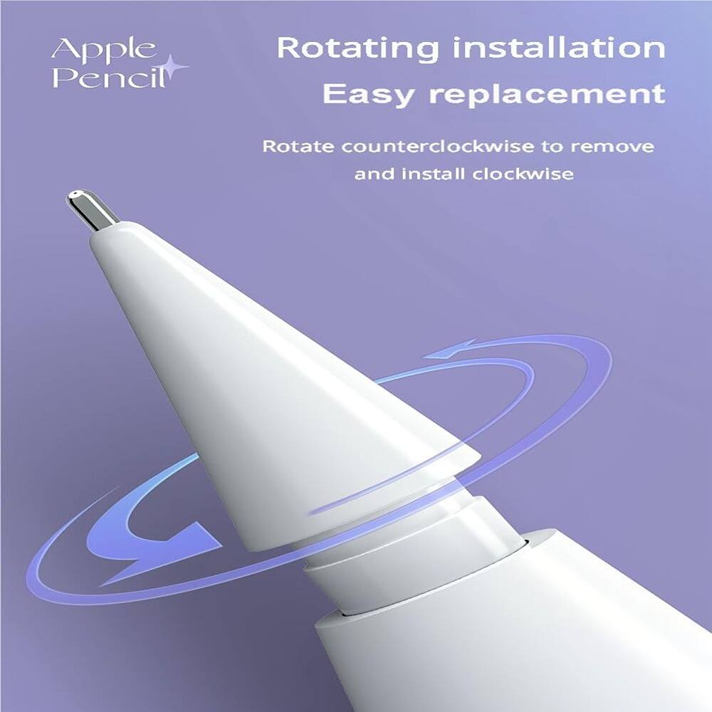 Apple Pencil

Rotating installation  
Easy replacement

Rotate counterclockwise to remove  
and install clockwise