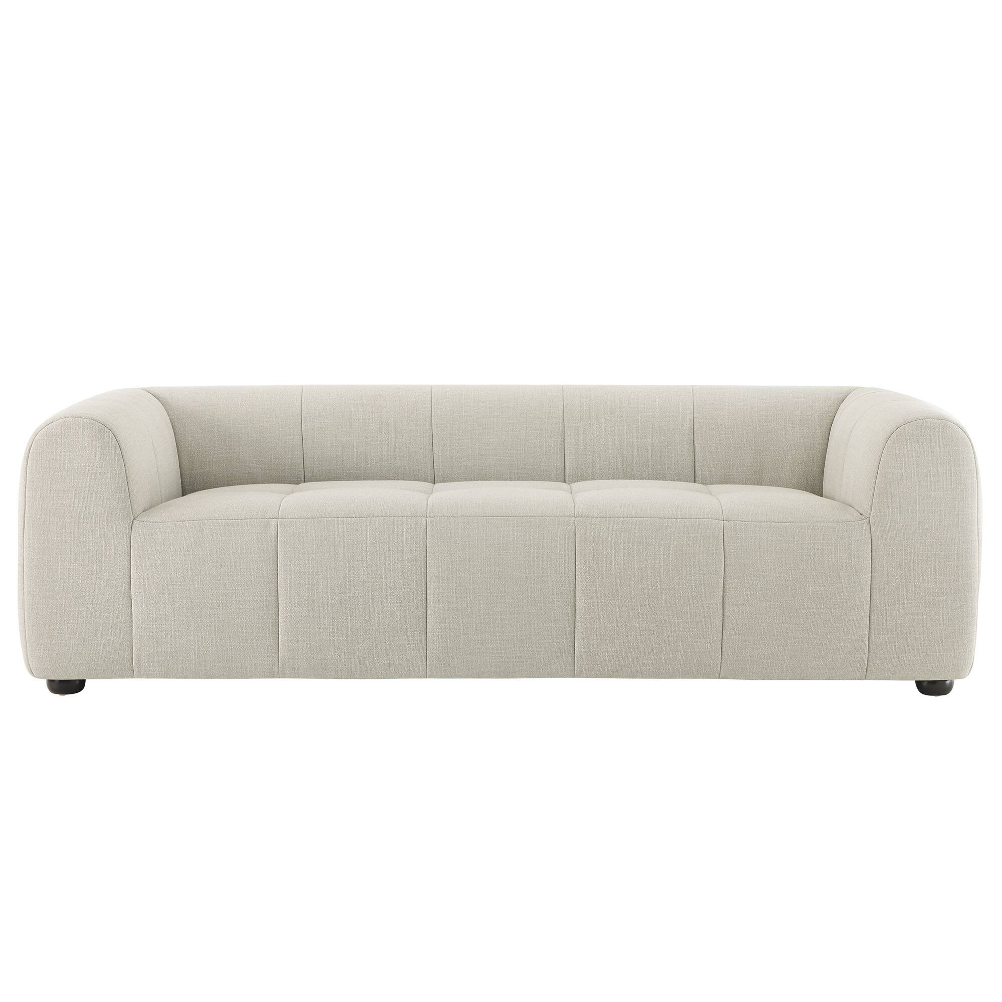 Alt View 2. Modway - Liana Upholstered Fabric Sofa by Modway - Gray.