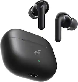 Soundcore - Anker P42i Wireless Earbuds with Adaptive ANC for Daily Noise | Natural Mode for Concerts & Live Events - Black