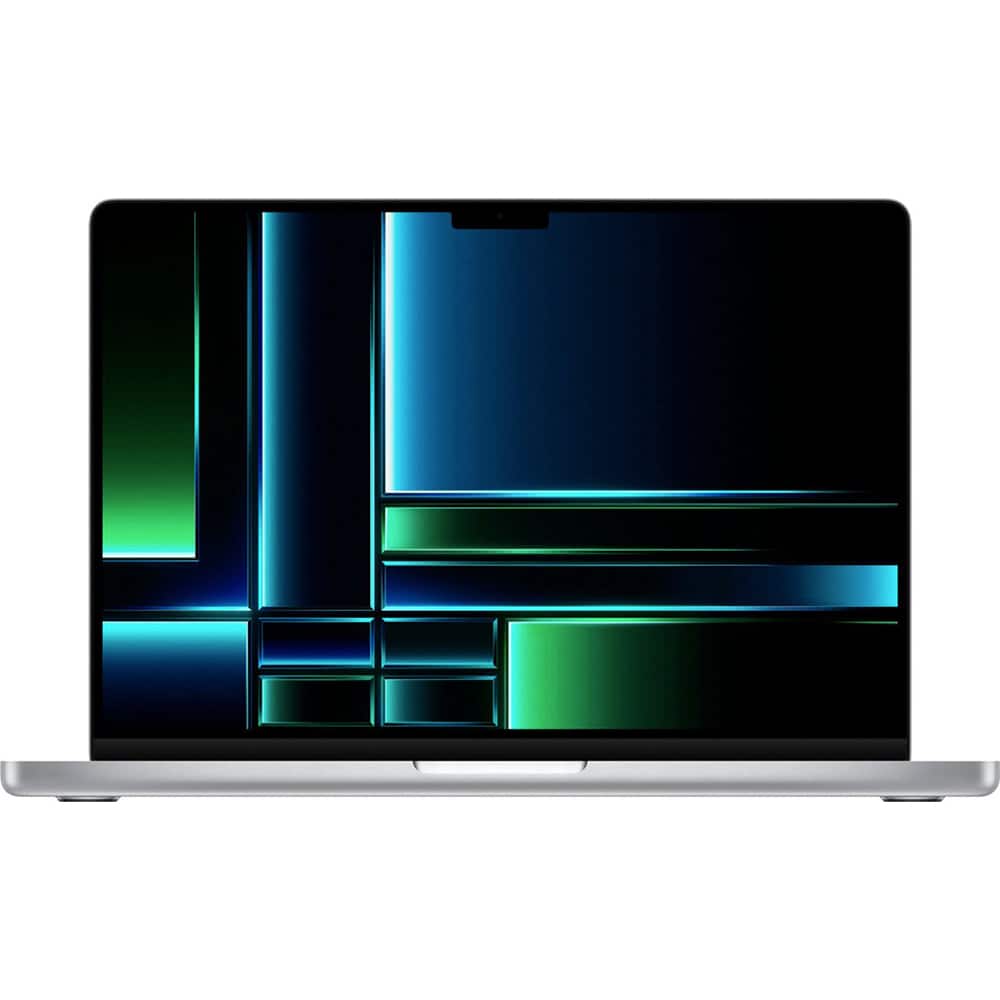 Front. Apple - MacBook Pro 16-Inch Certified Refurbished "M2 Pro" 12 CPU/19 GPU with 16GB Memory - 512GB SSD - Silver.