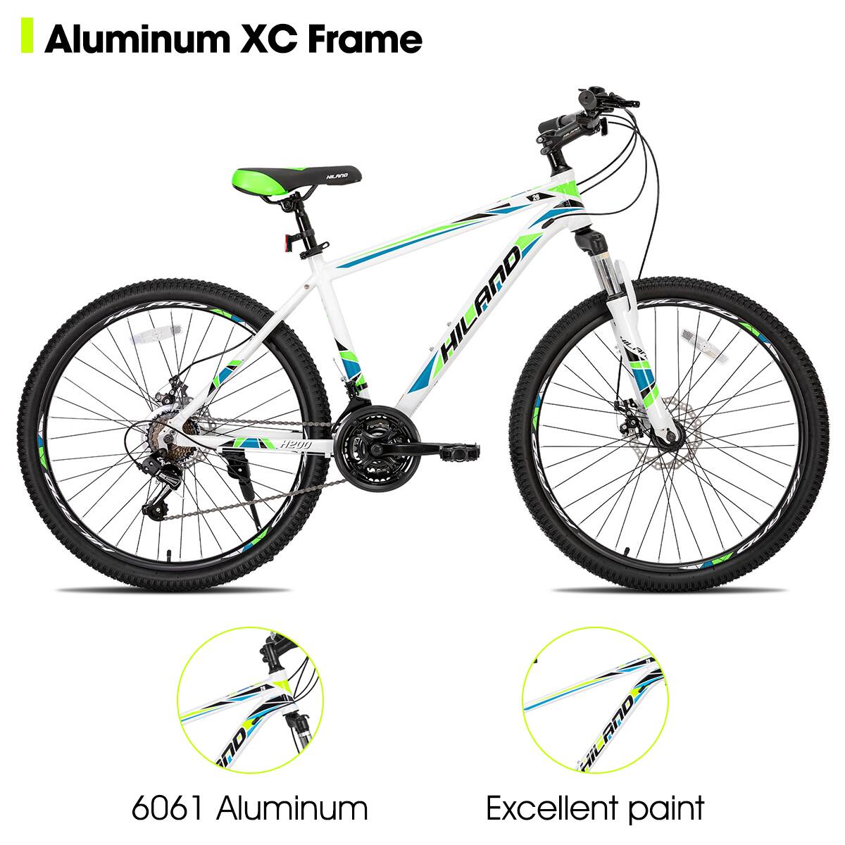 Aluminum XC Frame HILAND 6061 Aluminum Excellent paint