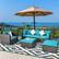 Alt View 3. Costway - 6PCS Patio Rattan Furniture Set Cushion Sofa Coffee Table - Turquoise.