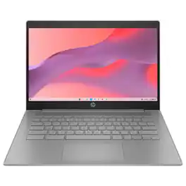 HP - Refurbished Excellent - Chromebook 14a-ne1013dx 14" Intel Celeron N4500 1.10 GHz up to 2.8 GHz 4GB RAM 64GB eMMC ChromeOS - Silver