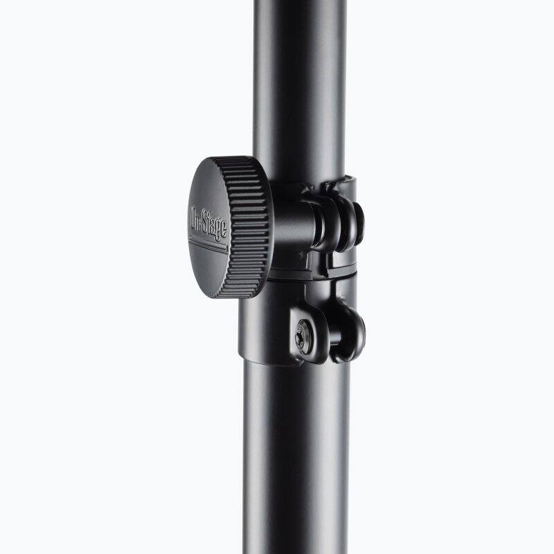 Alt View 2. On Stage Stands - On-Stage SS7748 Airlift Speaker Pole,Black - Black.