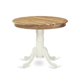 East West Furniture - Dining Table, 36x36 Inch, AMT-NLW-TP - Brown