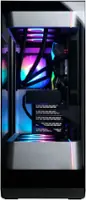 CyberPowerPC - Gamer Supreme Gaming Desktop - AMD Ryzen 7 7800X3D - 32GB Memory - AMD Radeon RX 9070 XT 16GB - 2TB PCIe 4.0 SSD - Black - Front_Zoom