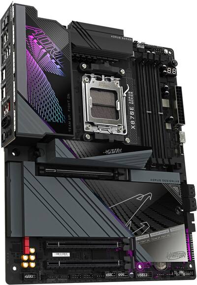 GIGABYTE X870E AORUS MASTER AMD AM5 LGA 1718 ATX Motherboard GIGABYTE X870E AORUS MASTER AMD AM5 LGA 1718 ATX Motherboard