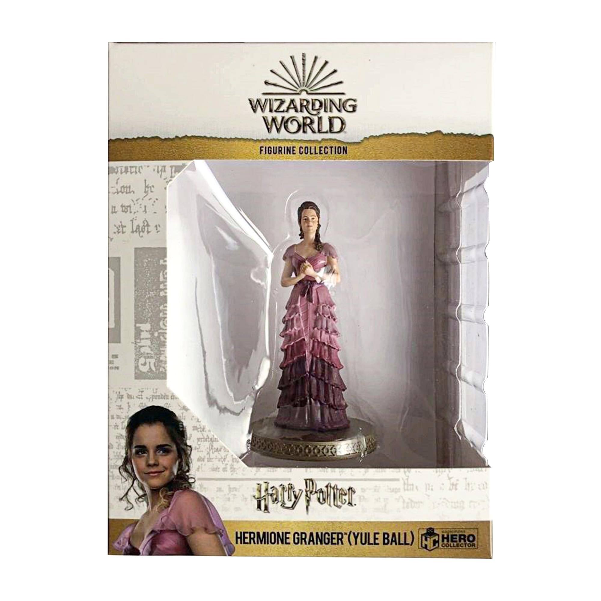 WIZARDING WORLD FIGURINE COLLECTION  
Harry Potter  
HERMIONE GRANGER (YULE BALL)  
HERO COLLECTOR