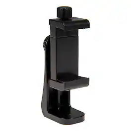 Fotodiox - Cell Phone Tripod Clamp - Universal (2.2"-4") Smartphone Holder Mount f/ Tripods; Vertical & Horizontal Adjustable