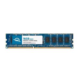 OWC - 16GB DDR3 1866 PC3-14900 CL13 2Rx8 240-pin 1.5V Non-ECC UDIMM Memory RAM Module - Black Chips