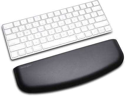 Alt View 5. Kensington - Kensington ErgoSoft Wrist Rest for Slim, Compact Keyboards - 0.39" Height x 11" Width x 3.98" Depth - Gel, Rubber - Skid - Unknown.
