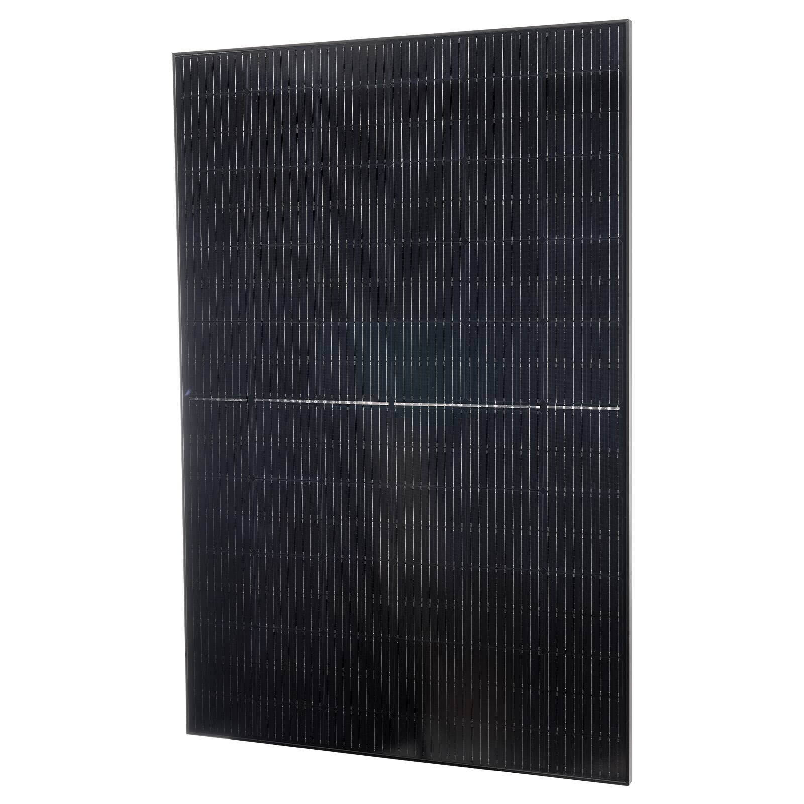 Alt View 5. VEVOR - 2PCS 400W Monocrystalline Solar Panels, 23% High-Efficiency Mono PV Module with Stable MC4 Output & Aluminum Frame - Black.