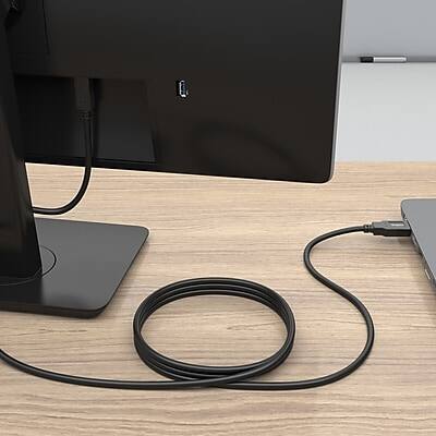 Alt View 6. Staples TECH - 16 ft. USB-A to USB-B Cable, Male to Male - Black.