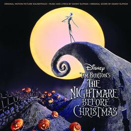 UMG - Tim Burton - The Nightmare Before Christmas (Original Soundtrack) - Bone White & Aqua Colored - VINYL LP