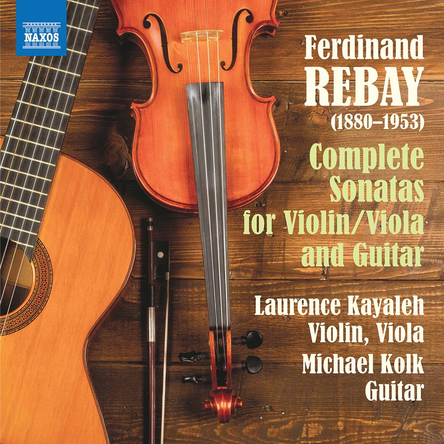 Kayaleh  Kolk - Sonatas Violin / Viola & Guitar   - COMPACT DISCS [CD]