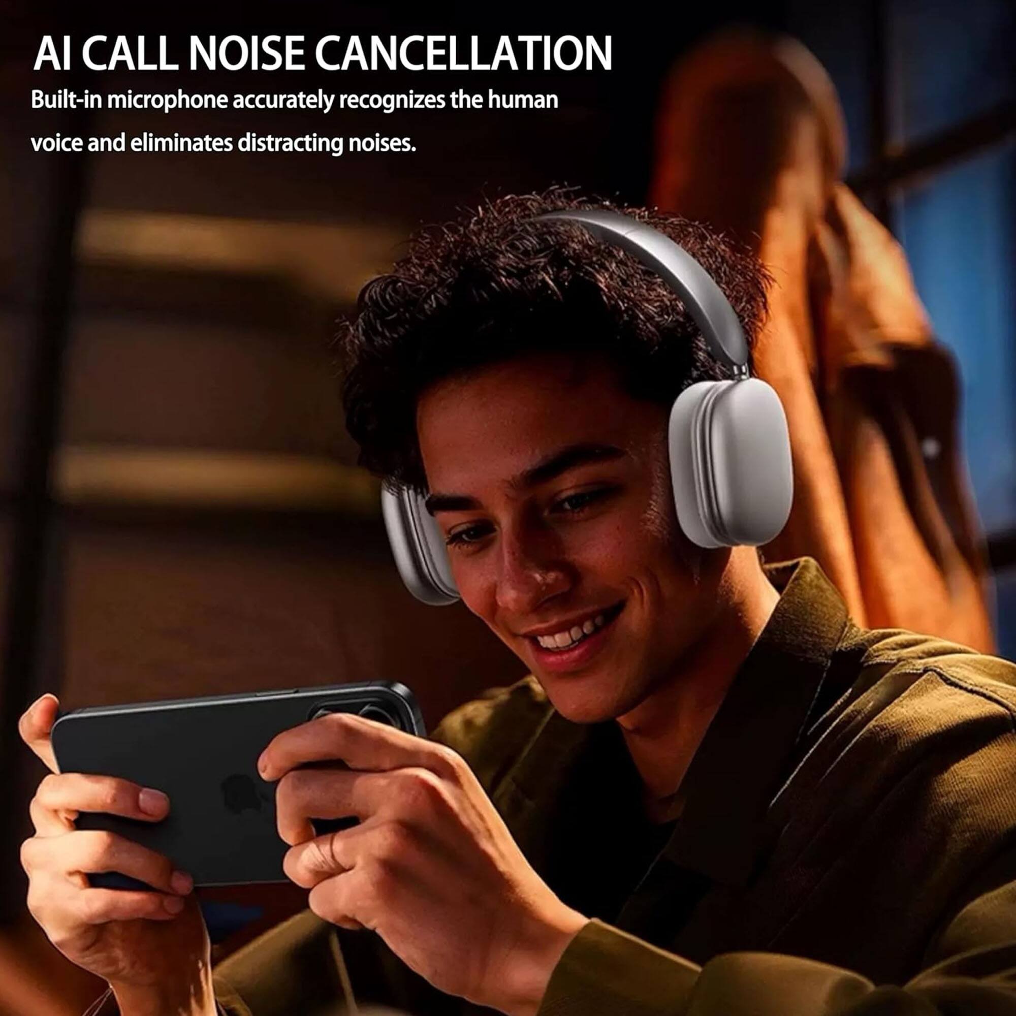 AI CALL NOISE CANCELLATION  
Built-in microphone accurately recognizes the human voice and eliminates distracting noises.