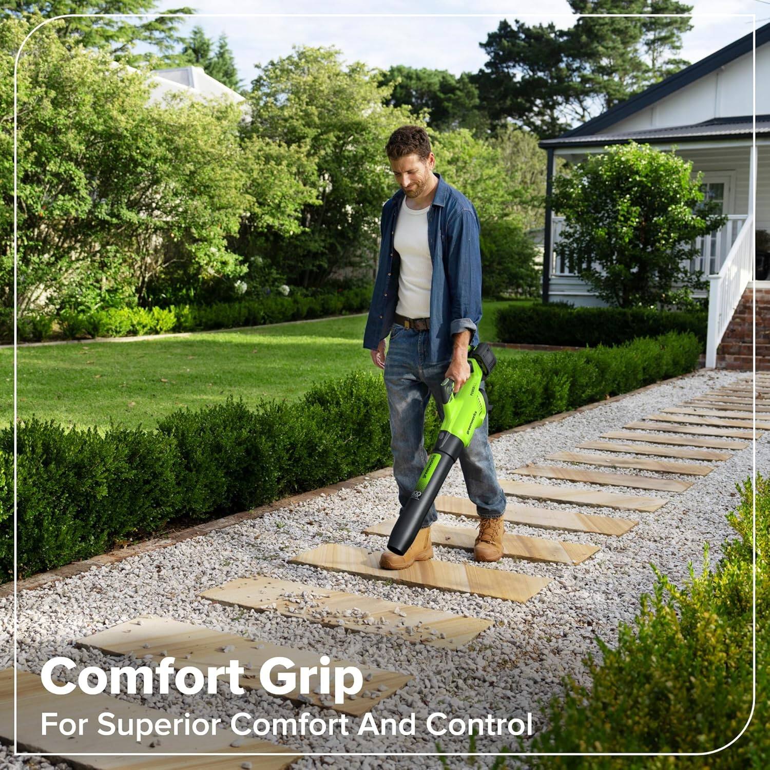 Comfort Grip  
For Superior Comfort And Control