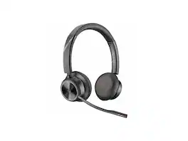 HP - Poly Savi 7320 Wireless Headset - Noise Cancelling, Stereo, Over-Head - Black