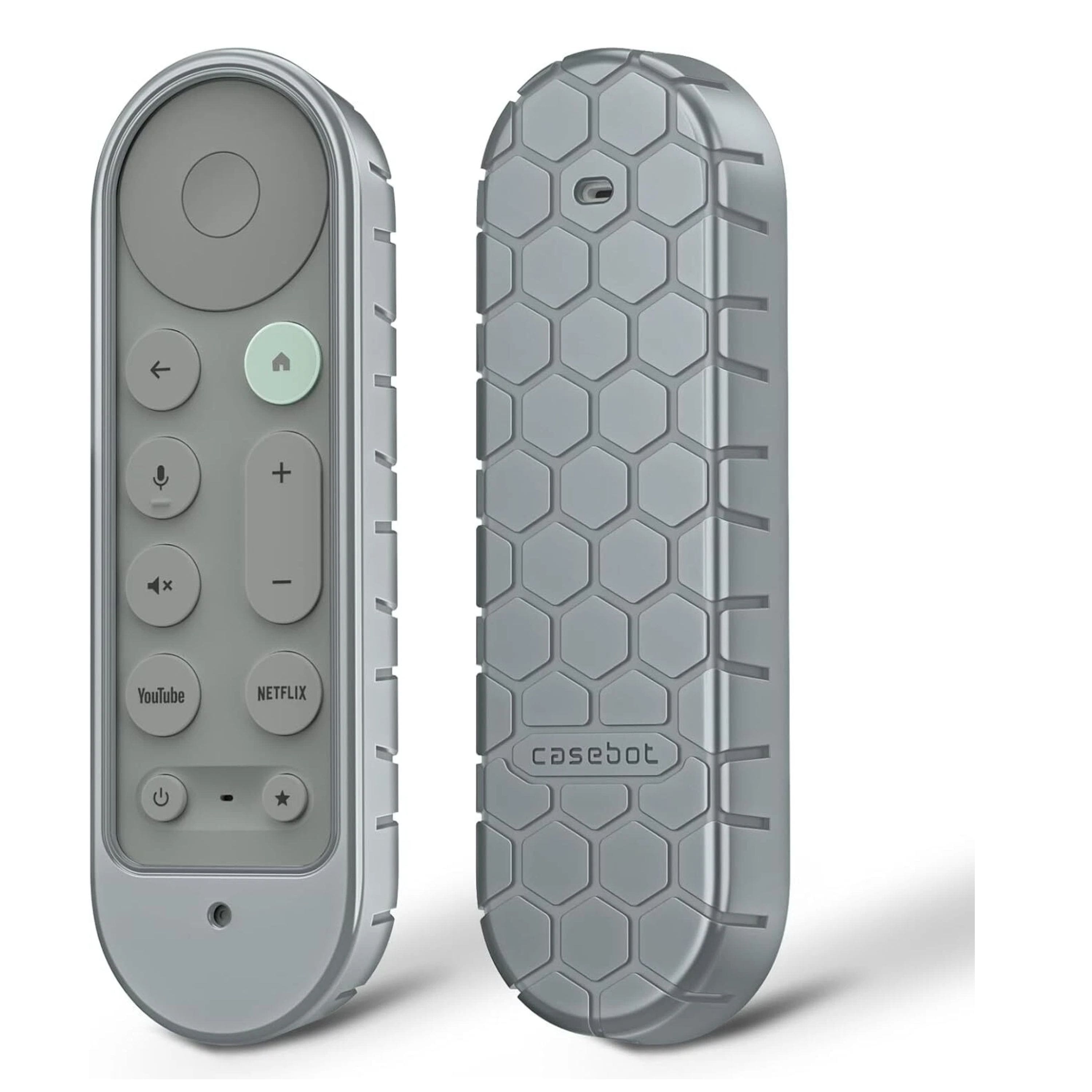 Kitcheniva - Anti-Slip Silicone Case For Google TV Streamer 4K Voice Search Remote 2024 Hazel - Hazel