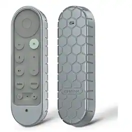 Kitcheniva - Anti-Slip Silicone Case For Google TV Streamer 4K Voice Search Remote 2024 Hazel - Hazel