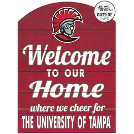 Jardine - University of Tampa Spartans 16'' x 22'' Marquee Sign - Red