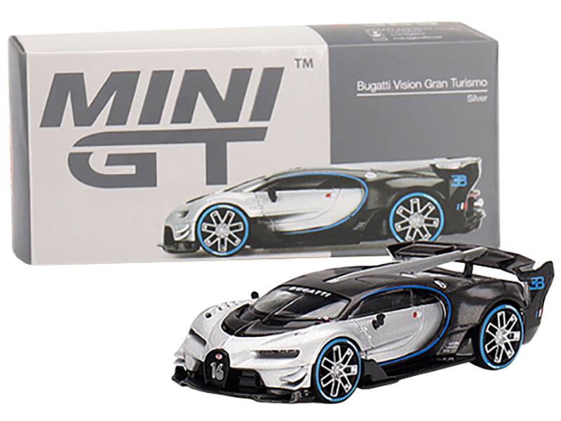 MINI GT  
Bugatti Vision Gran Turismo  
Silver