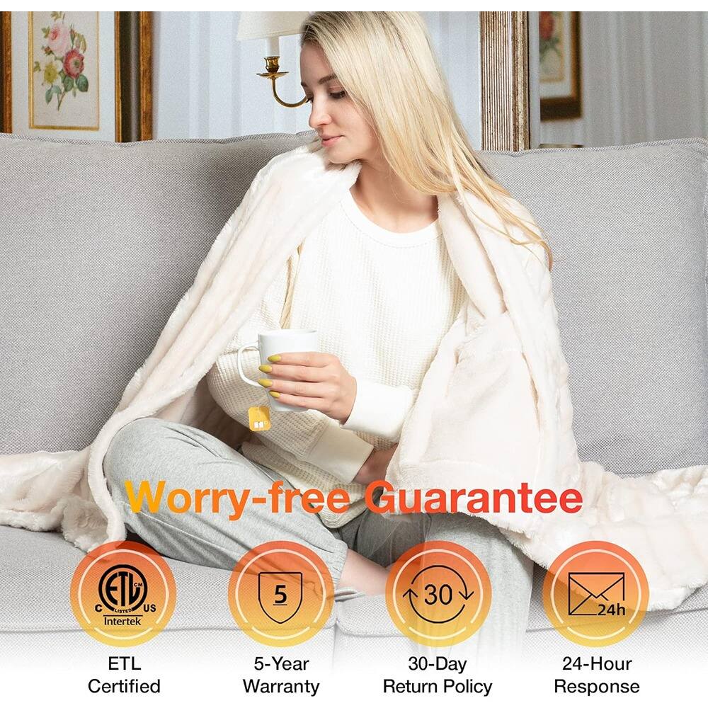 Worry-free Guarantee

- ETL Certified
- 5-Year Warranty
- 30-Day Return Policy
- 24-Hour Response