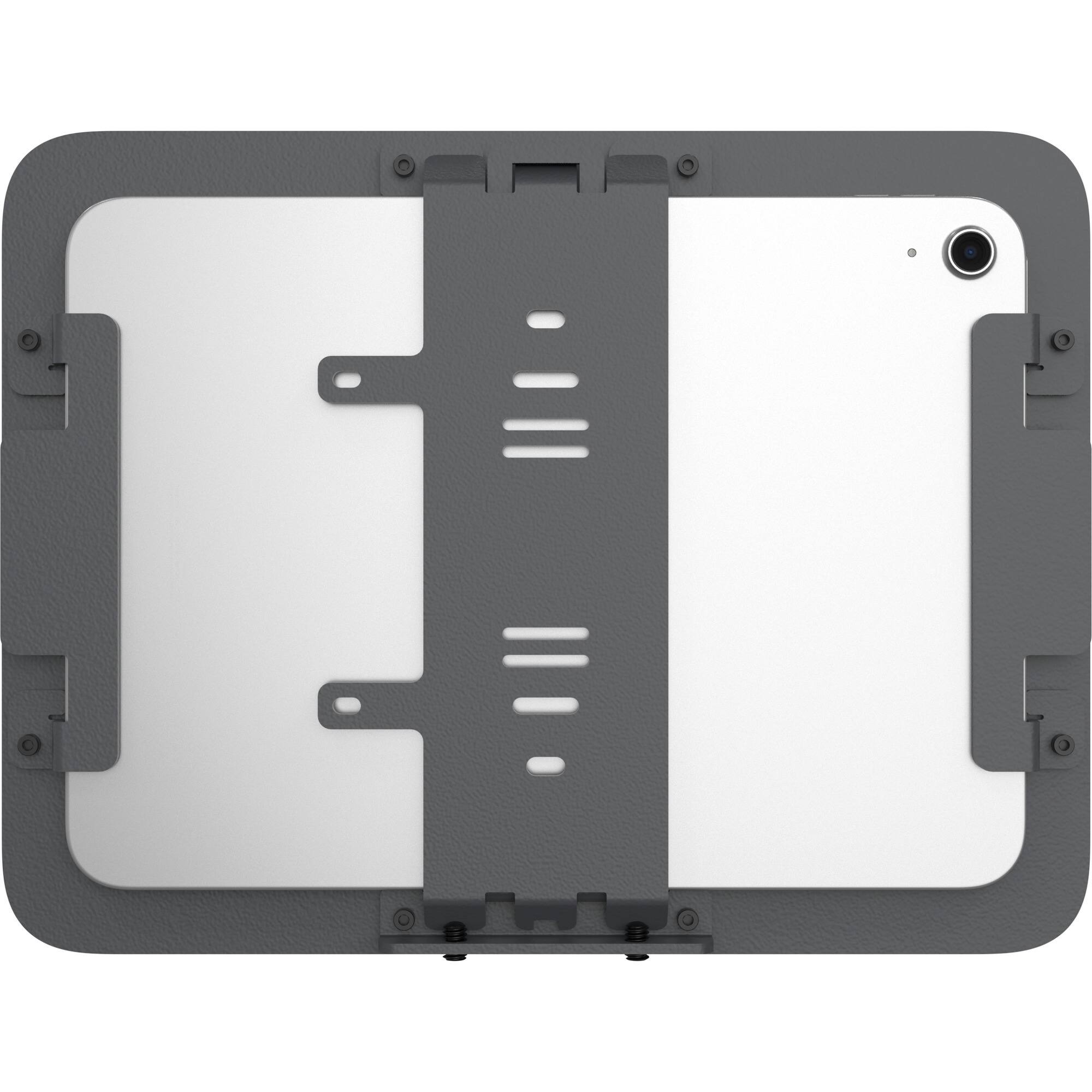 Alt View 3. Heckler Design - Heckler Design Wall Mount for iPad - Black Gray - Powder Coated Steel - 1 Each - Black Gray.