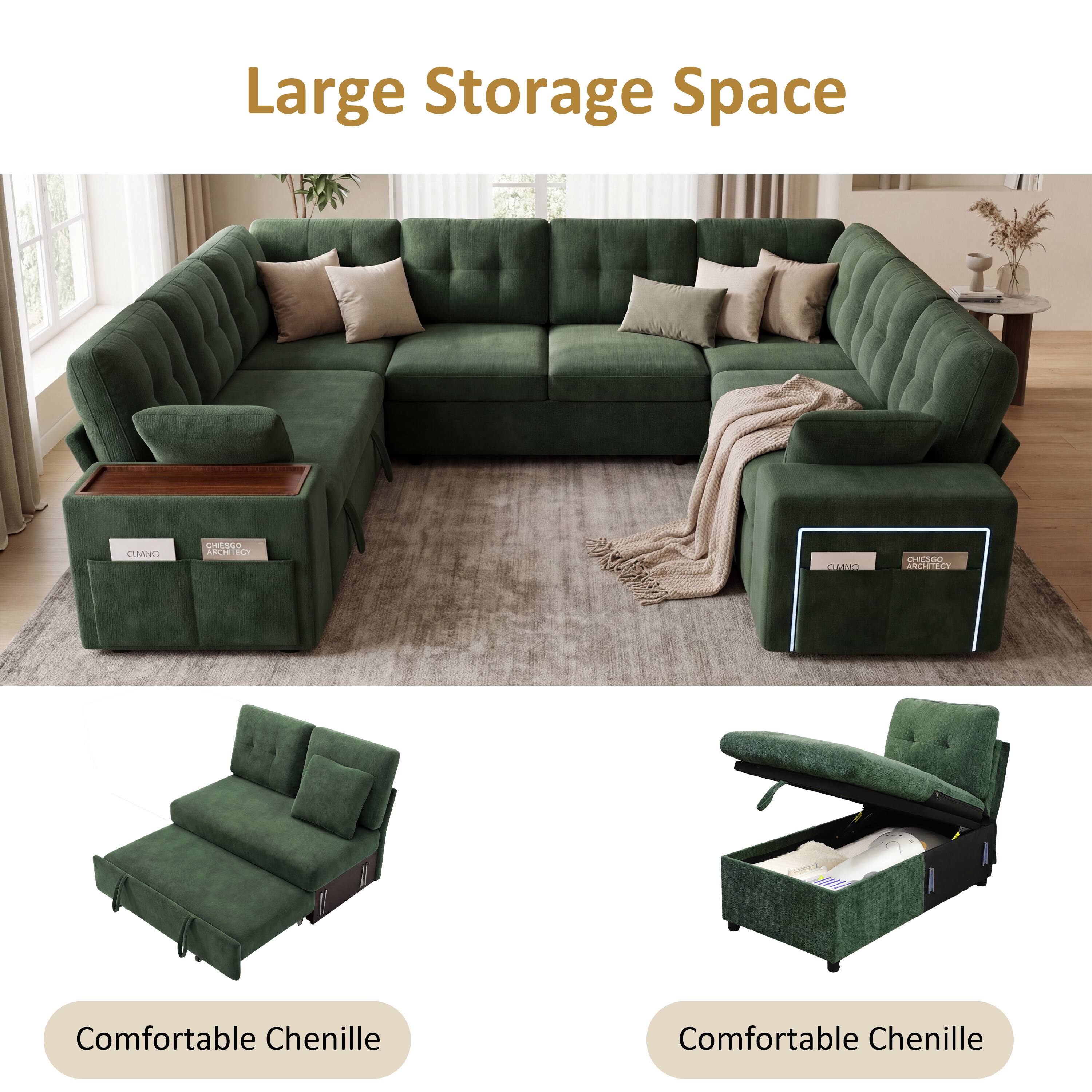 Large Storage Space

Comfortable Chenille

Comfortable Chenille
