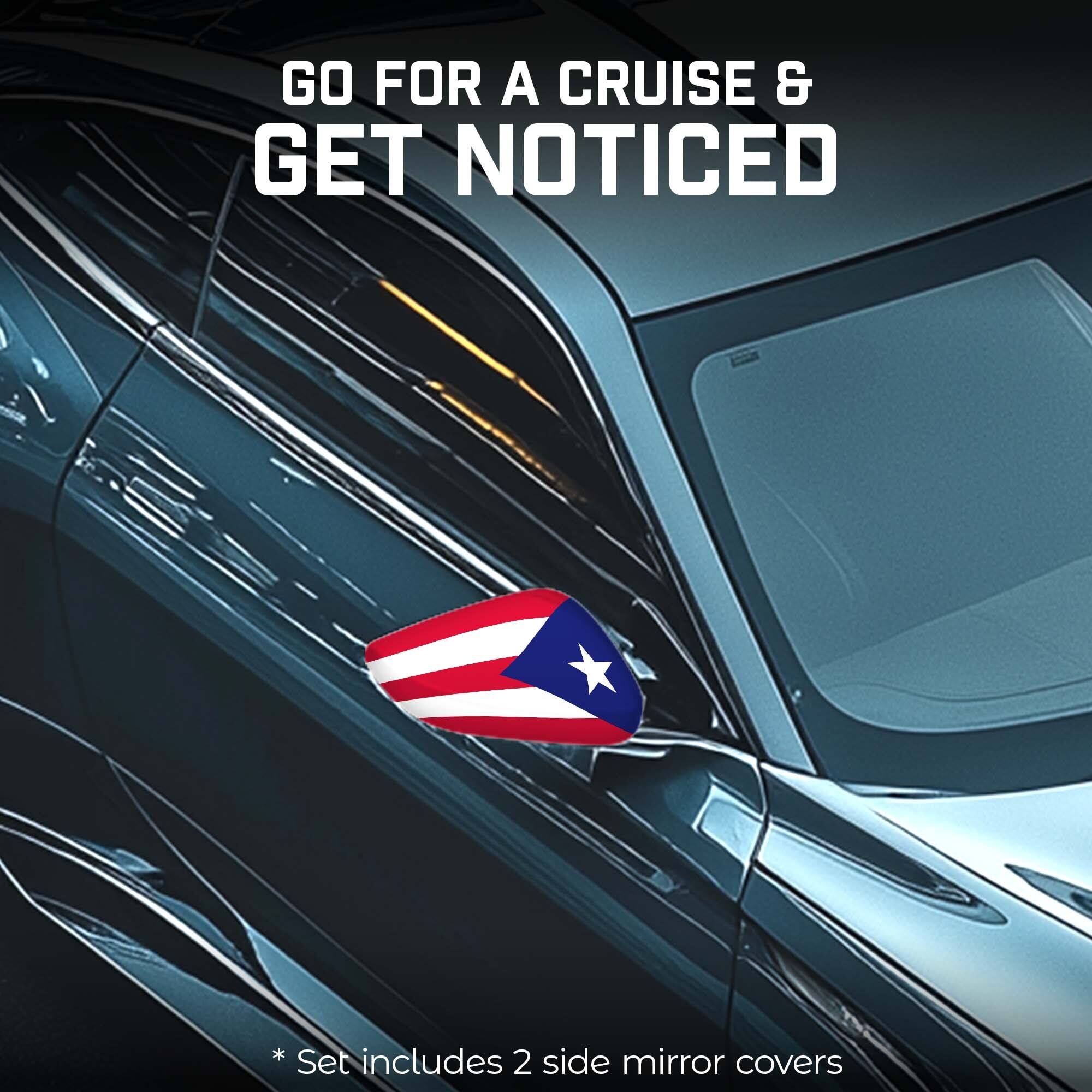 GO FOR A CRUISE & GET NOTICED

* Set includes 2 side mirror covers