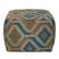 Alt View 11. Simpli Home - Johanna Square Pouf - Multi-Color.