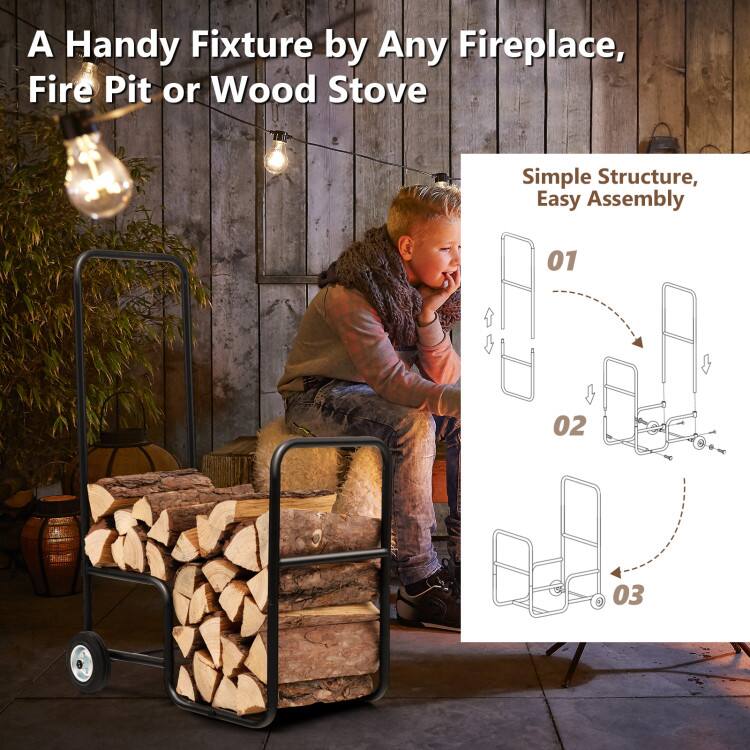 A Handy Fixture by Any Fireplace, Fire Pit or Wood Stove

Simple Structure, Easy Assembly

01  
02  
03