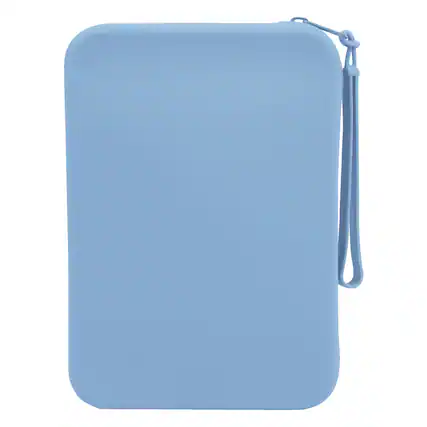 Front. Strapsicle - Strapsicle Clutch for E-Readers - Kindle, Paperwhite, Kobos, Nook - Anti-Dust Coating - Bondi Blue.