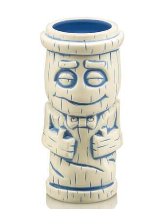 Front. Beeline Creative - Monster Cereal Boo Berry 18oz Ceramic Geeki Tikis Mug - White.