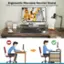 Ergonomic Movable Monitor Stand: Offer a comfortable viewing angle and reduce eye and neck strain.