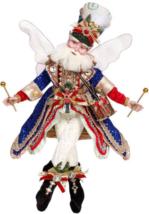 Front. Mark Roberts - Mark Roberts Christmas Nutcracker Fairy, Large - 22" - Blue.