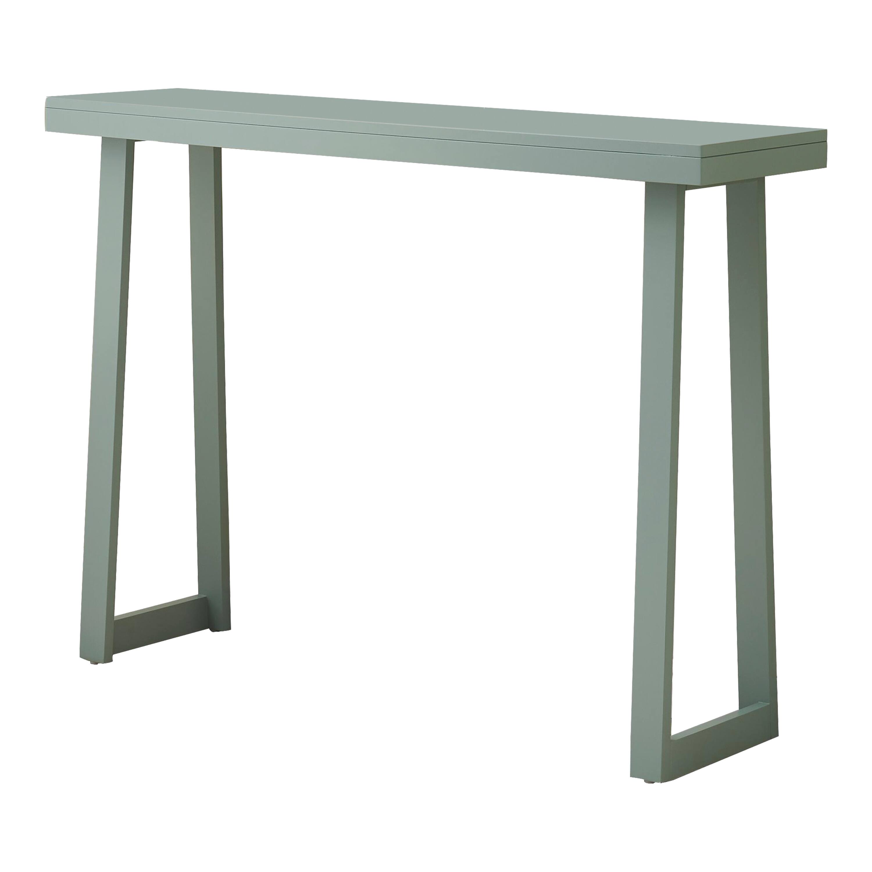 Angle. Kings Brand Furniture - Kings Brand Furniture Claude Narrow Console Table - Light/Pastel Blue.
